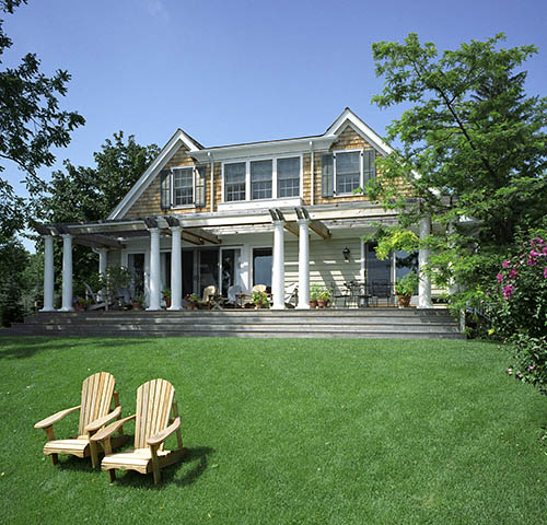 Sod Grass Residential Lawn Example