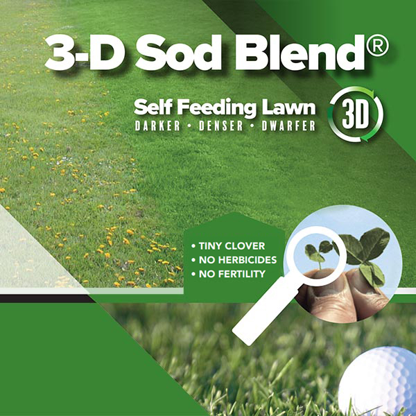 3 D Self Feeding Lawn